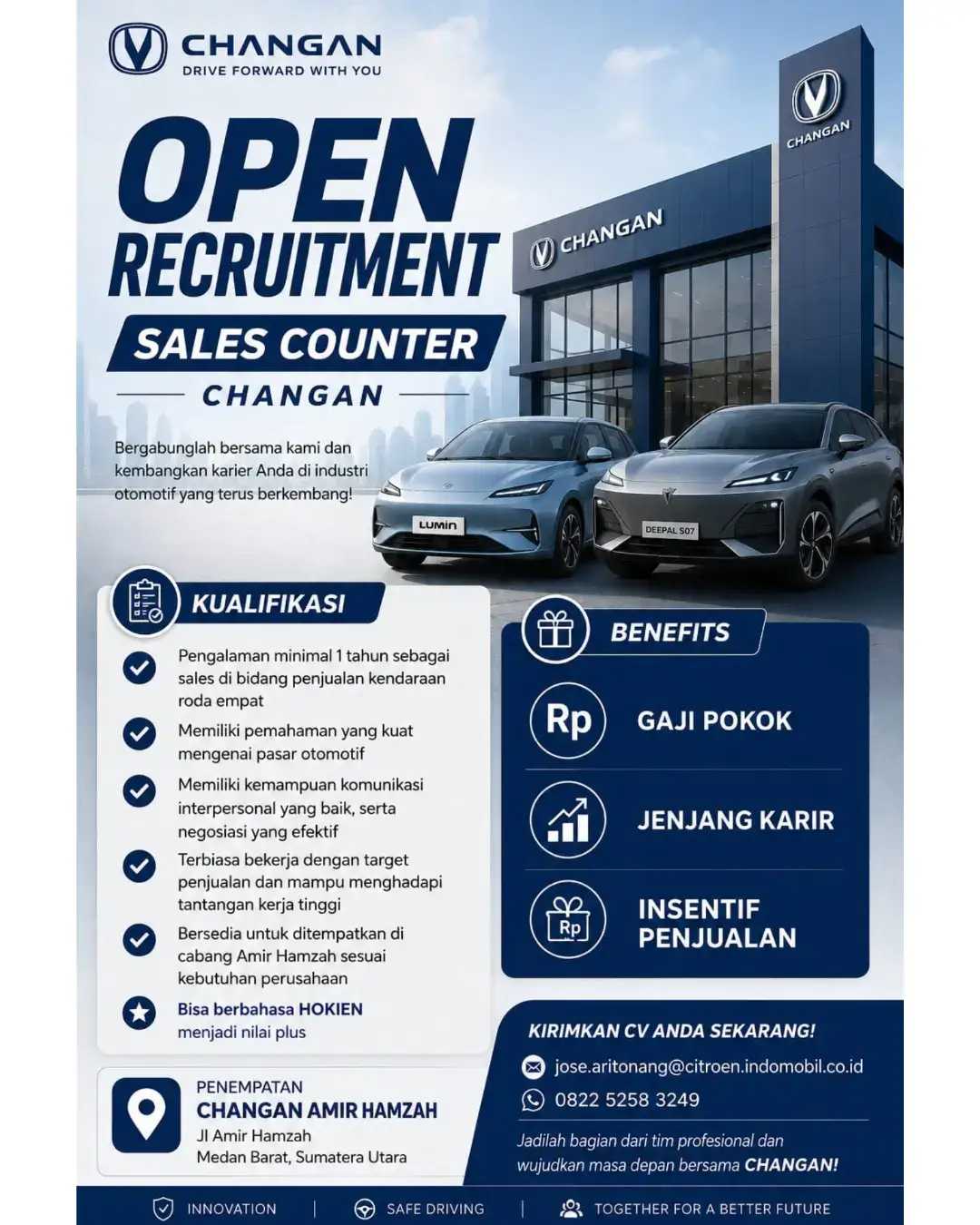 Poster Lowongan kerja