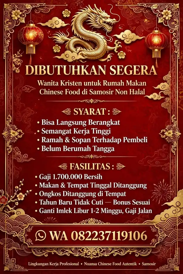 Poster Lowongan kerja