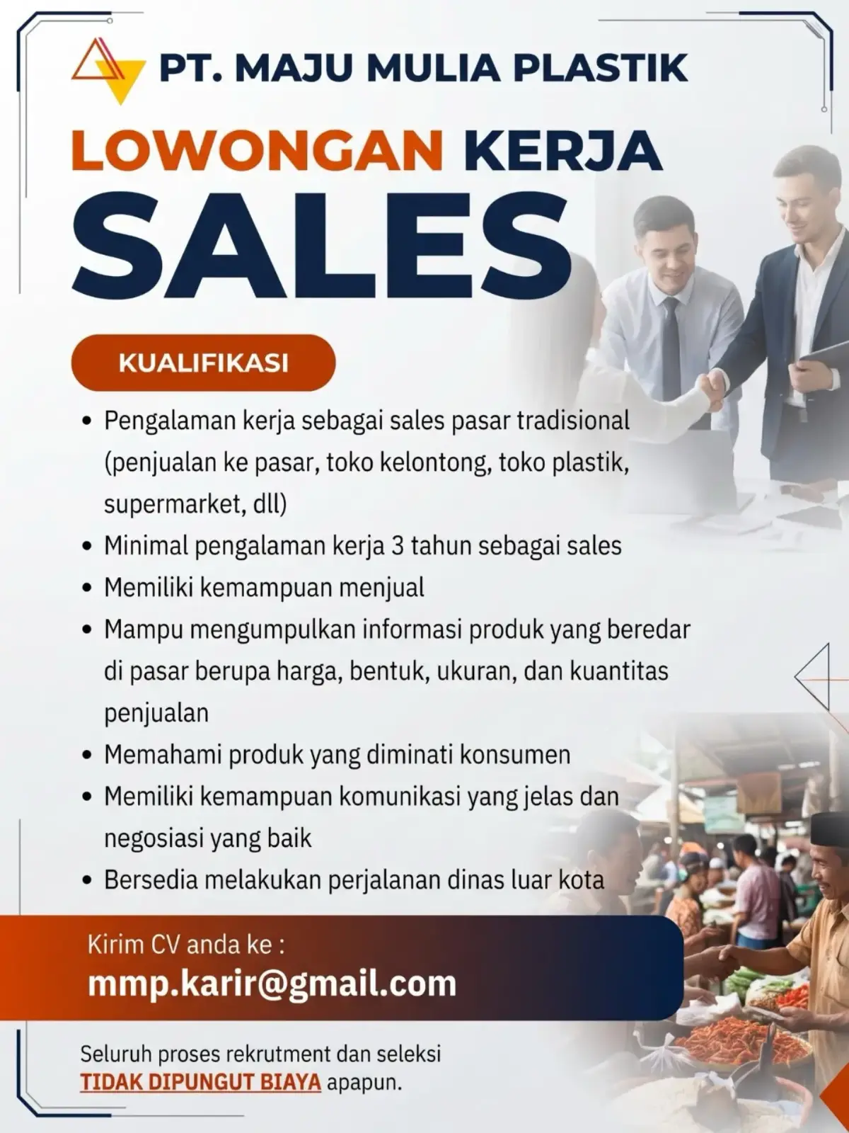 Poster Lowongan kerja