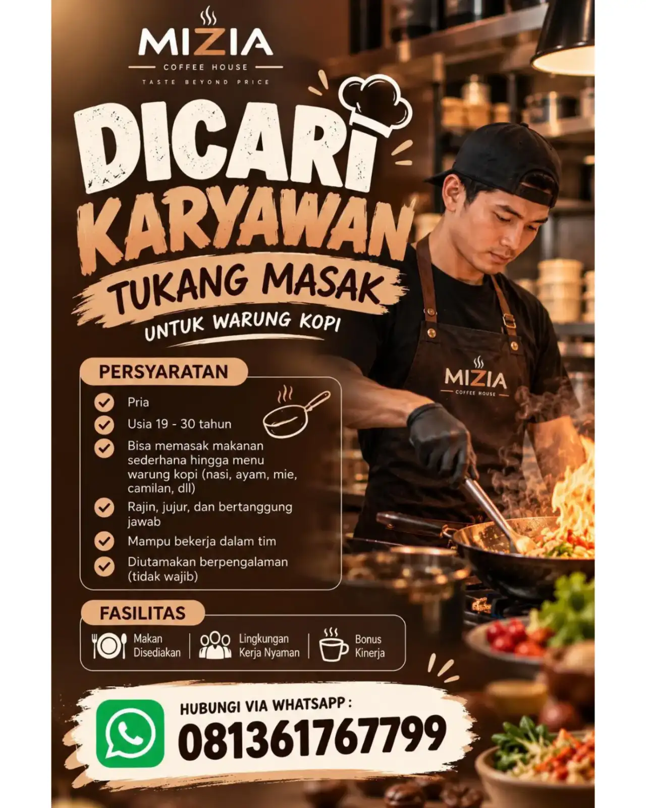 Poster Lowongan kerja